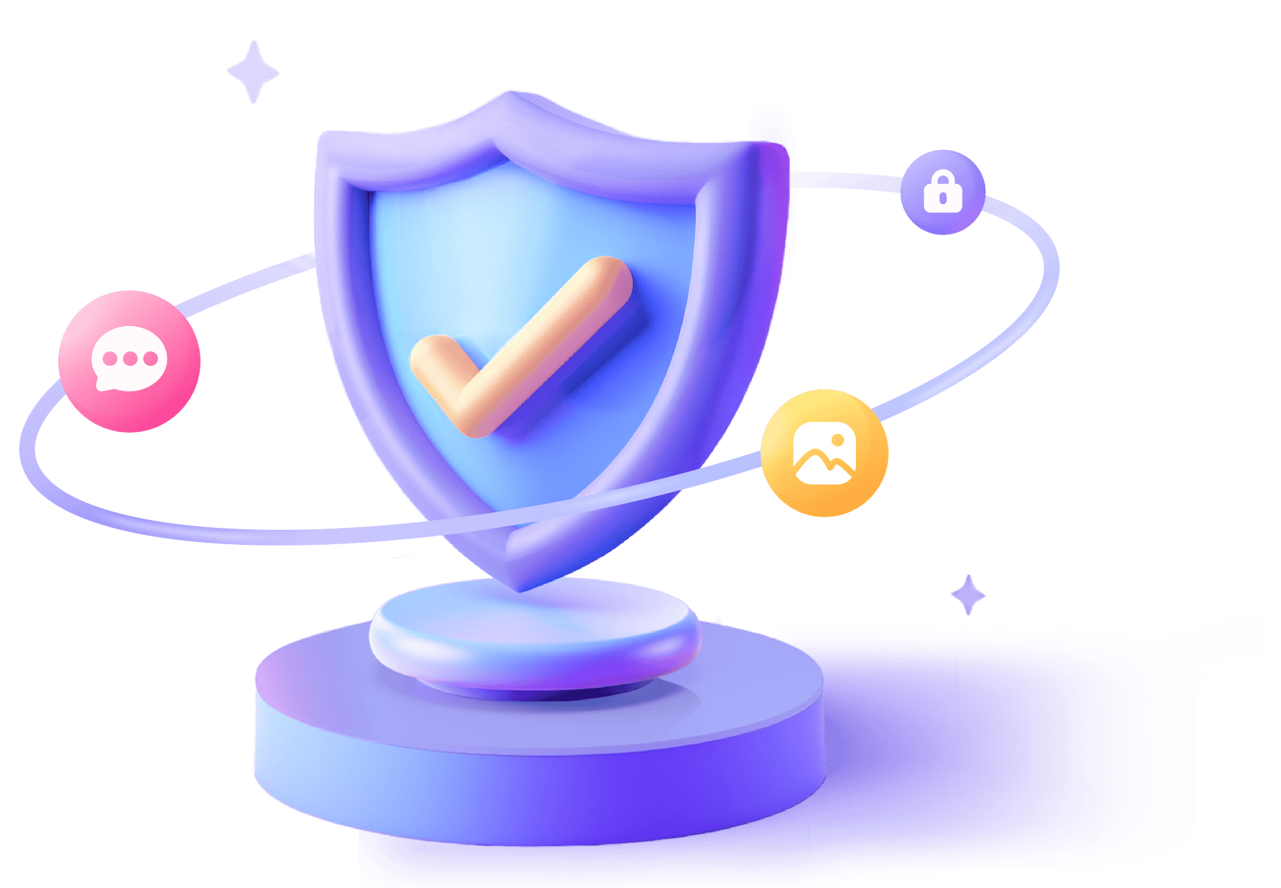 Lunmi safety and privacy emblem