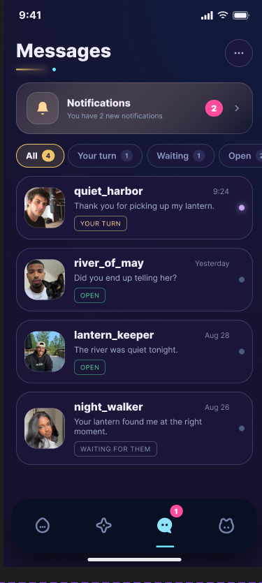 Lunmi messages